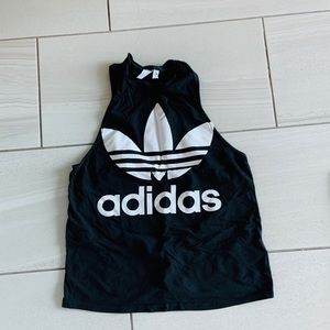 Adidas muscle tee black